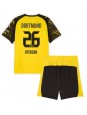Borussia Dortmund Julian Ryerson #26 Replika Hemmakläder Barn 2025-26 Kortärmad (+ byxor) Borussia Dortmund Julian Ryerson #26 Replika Hemmakläder Barn 2025-26 Kortärmad (+ byxor)